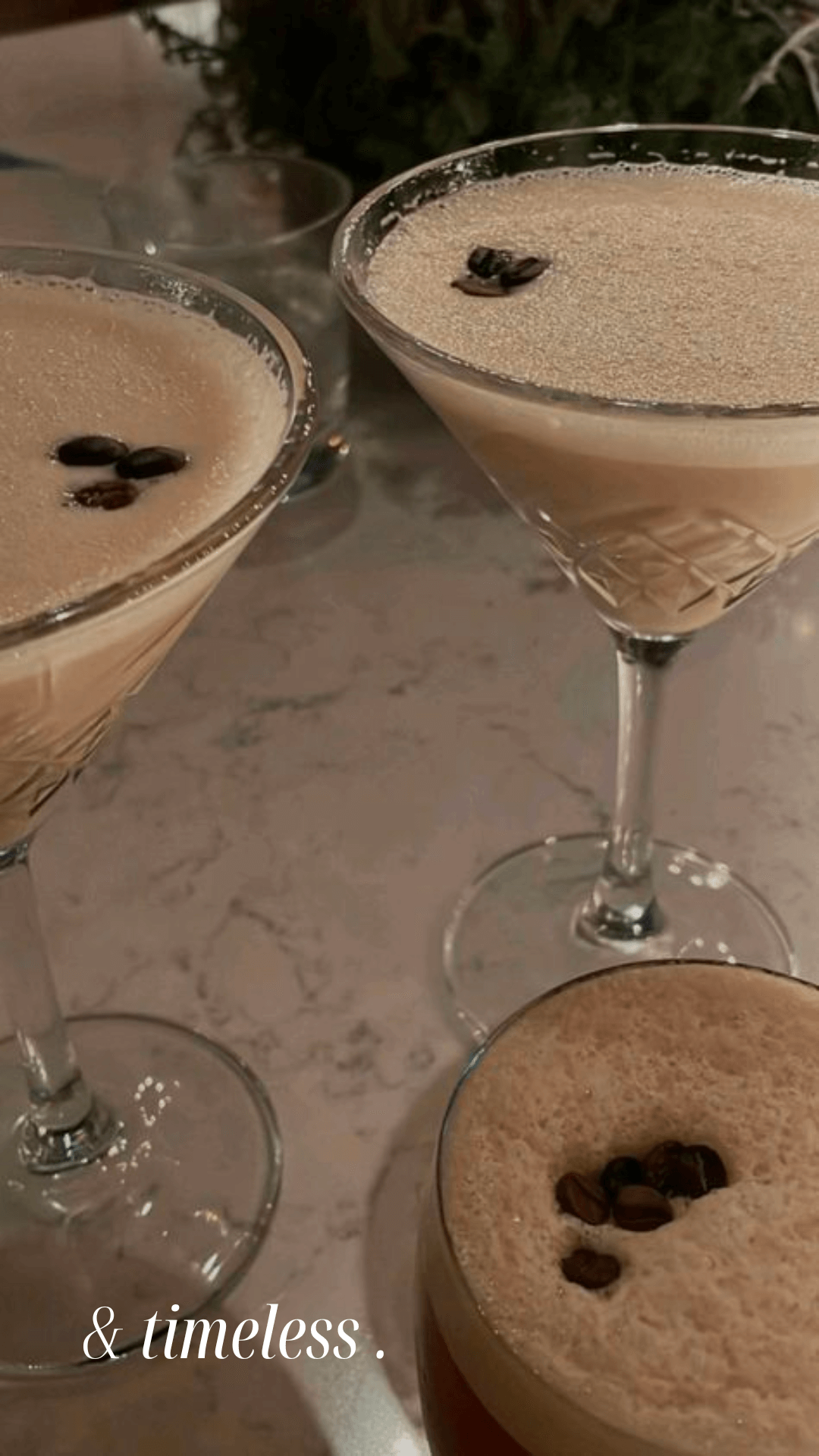 Multiple espresso martini's